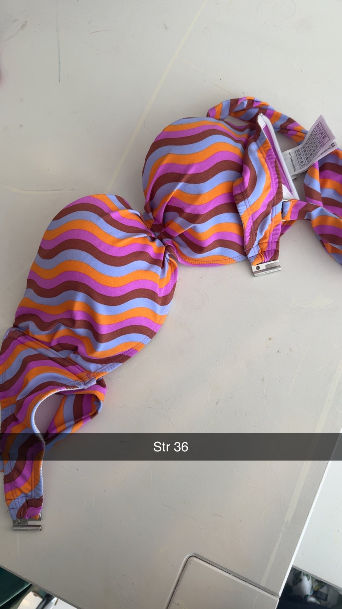 Bikini overdel str 36