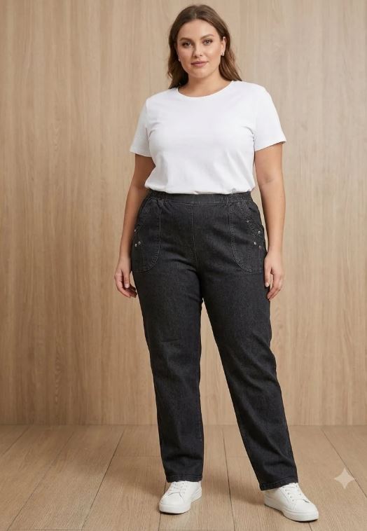 J.S.T beselger jeans sort